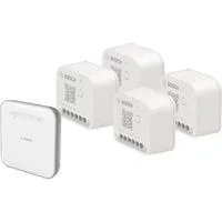 Smart Home Starterset mit 4 Licht-/Rollladensteuerungen