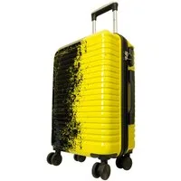 Trendyshop365 Hartschalen-Trolley Sierra, 5 Farben, 3 Größen, Reisekoffer mit, 4 Rollen, Zahlenschloss, Doppelrollen, 2 Tragegriffe