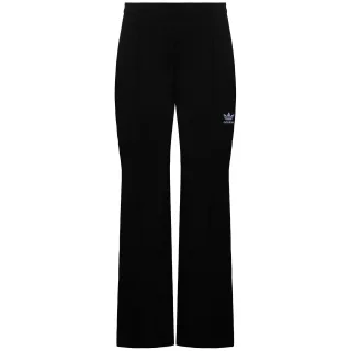 Adidas Logo Damen Schwarze Flared Pants