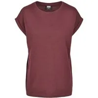 URBAN CLASSICS Kurzarmshirt Urban Classics Damen Ladies Extended Shoulder Tee (1-tlg)