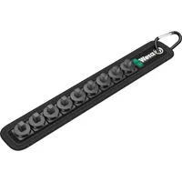 Belt 9-teilig unbestückt, 1/4", Halterung schwarz, Textilgurt