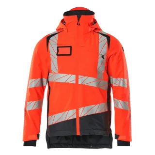 MASCOT Herren Winterjacke ACCELERATE SAFE Hi-vis Rot / Schwarzblau S - 19335-231-22210-S