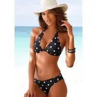 LASCANA Bügel-Bikini-Top Jada, mit Muschelkante und Punktedesign