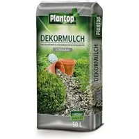 Plantop Rindenmulch Plantop Dekor Mulch steingrau 50l