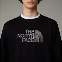 The North Face Kapuzensweatshirt M DREW PEAK REGULAR CREW sportlicher Stil, aus Baumwolle und Polyester