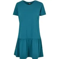 URBAN CLASSICS A-Linien-Kleid Urban Classics Damen Ladies Valance Tee Dress (1-tlg)