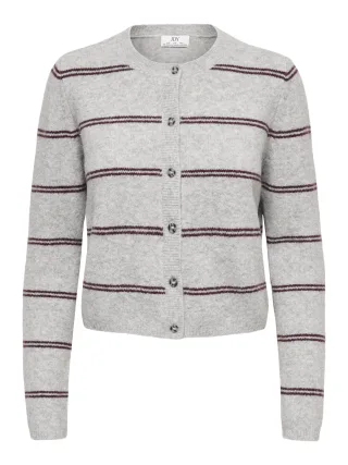 JDY - JDYCHLOE L/S CARDIGAN KNT NOOS Light Grey Melange - Gr. - XS
