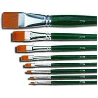 Kreul Flachpinsel Kreul Pinsel Basic feines Nylon flach Gr. 4