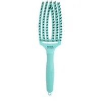OLIVIA GARDEN Haarbürste Olivia Garden Fingerbrush Care Iconic Boar&Nylon Mint Medium