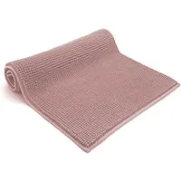 heimtexland Badematte Badvorleger Chenille Badteppich Duschvorleger, rutschhemmend beschichtet, Fußbodenheizung geeignet, schnell trocknend, strapazierfähig, fußbodenheizungsgeeignet, rutschfest, saugstark, Polyester, rechteckig, 50x80 cm, Hochflor, 
