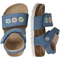 vertbaudet Stoff-Sandalen mit Klettverschluss Baby Sandale