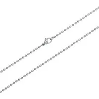 Unique Edelstahlkette Hochwertige Unique Kugelkette aus Edelstahl N5069 (Länge: 70cm)