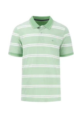 FYNCH-HATTON - Polo, 2-Tone, stripe turf green - Gr. - XL