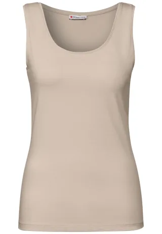 Street One - Street One A322896 off white cotton beige - Gr. - 42
