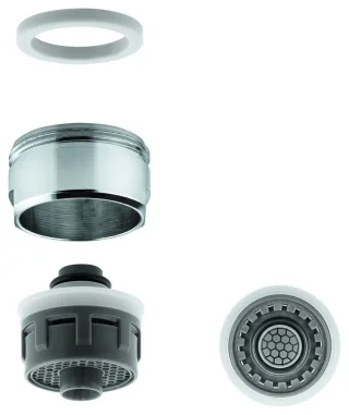 GROHE Mousseur 48379 Außengewinde M24x1 für GROHE Blue velvet black, 48379KS0 48379KS0