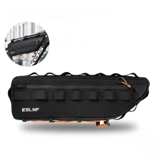ESLNF 2.6L Bicycle Down Tube Bag Portable Waterproof Cycling Frame Bag MTB Road Bike Crossbeam Storage Pack for Outdoor