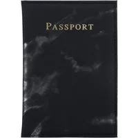 Cadorabo Handyhülle, Reisepass Hülle - Karten Hülle aus Kunstleder - 2-teiliges Taschen Set
