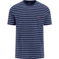 FYNCH-HATTON T-Shirt Regular Fit, ohne Verschluss, mit Streifenmuster