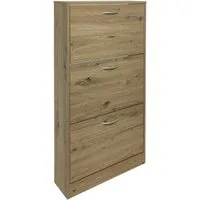 HTI-Line Schuhschrank Schuhschrank Thekla (Stück, 1x Schuhschrank Thekla, ohne Dekoration) Schuhkipper 3 Fächer