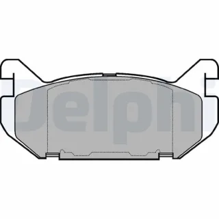 Delphi Bremsbel?ge hinten Ford Probe Mazda 626 Mx-6 Xedos