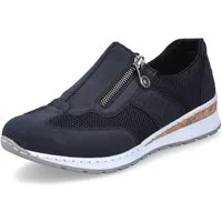Rieker Slip-On Sneaker Slipper, Schlupfschuh, Freizeitschuh im Materialmix