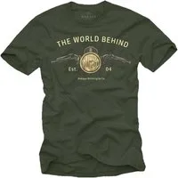 MAKAYA T-Shirt Bikershirt für Herren – Cooles Funshirt mit Spruch für Motorradfans (Schwarz, Blau, Grün, Blaugrau, Grau, S, M, L, XL, XXL, XXXL, XXXXL, XXXXXL) Baumwolle