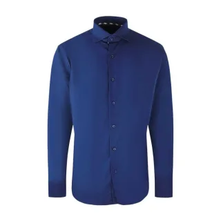 Aquascutum - Hemd für Herren, Langärmlig (Königsblau)