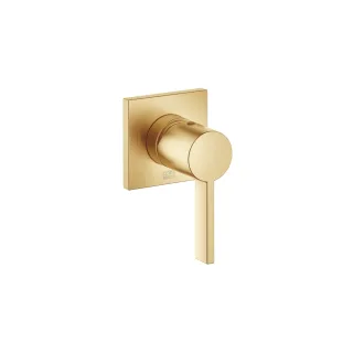 Dornbracht UP-Einhandbatterie mit Abdeckplatte SERIENSPEZIFISCH 36060670 Gold gebürstet (PVD),360606 36060670-37