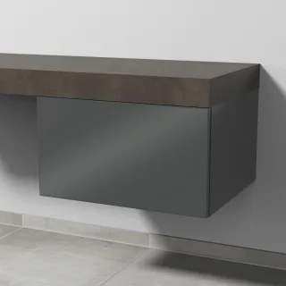 Sanipa Anbau-/Solitärschrank mit Auszug 2morrow (P223379) 340x600x520, P223379 P223379