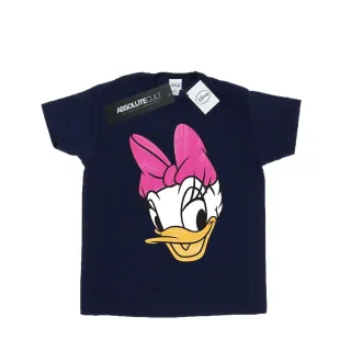 Disney - "Daisy Duck Head Painted" T-Shirt für Damen (Marineblau)