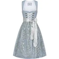 Nübler Trachtenkleid Mididirndl Fleur in Mondstein von Nübler - Rocklänge 60 cm