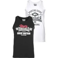 Lonsdale Tanktop BIGGIN (Packung, 2-tlg., 2er-Pack)