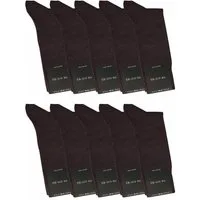 ca·wa·so Businesssocken für Herren aus 100 % Baumwolle - Reine Baumwollsocken - Weiche Socken (10 Paar) Doppelt verstricktes Garn und gekämmte Baumwolle für lange Haltbarkeit