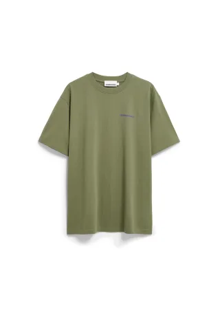 Armedangels - MAARKOS OUTGROWN T-SHIRT fatigue green - Gr. - L