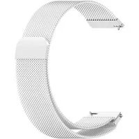 SmartUP Smartwatch-Armband 18mm / 20mm / 22mm Stegbreite Metall Milanese Edelstahl Ersatzband, für Smartwatch und klassische Uhr
