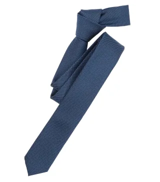 VENTI - Gewebt Krawatte gemustert 001020 blau - Gr. - OS