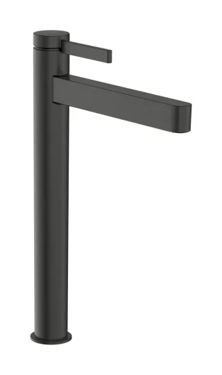 Hansgrohe Waschtischmischer 260 Finoris CoolStart Highriser Brushed Black Chrome,76072340 76072340