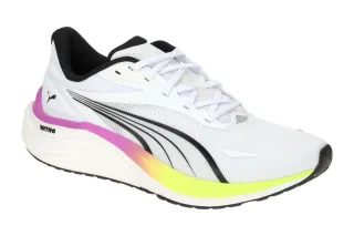 Puma 310789 06 ELECTRIFY NITRO Herren Sportschuh Wei? Gelb Lila Schuhe Sneakers