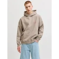 Jack & Jones Kapuzensweatshirt JORNORREBRO TYPO BACK SWEAT HOOD SN mit Print