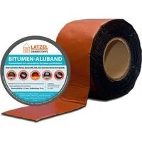Latzel Dämmstoffe Dichtband Bitumen Aluband Dichtband 50mm - Verschiedene Farben
