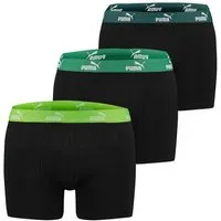 PUMA Boxershorts PUMA BW MEN PROMO ELEMENTS SOLID BOXER 3P (Packung, 3-St., 3er-Pack)
