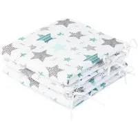 Amilian Bettnestchen - Bettumrandung 180x30 cm für Kinderbett 120x60 geeignet (Kopfschutz), (Nestchen, Kantenschutz), Umrandungen