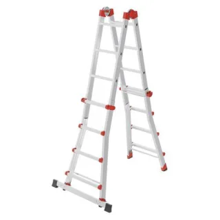 Hailo M80 4x4 Sprossen-Leiter