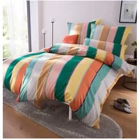 heine Bettwäsche Bettwäsche, Mako-Satin, 2 teilig, Mako-Satin