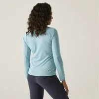 Regatta Langarmshirt Regatta Yonder II Fleece mit halblangem Reißverschluss für Damen