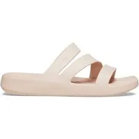 Crocs Getaway Strappy Damen Sandale creme-weiß Sandale
