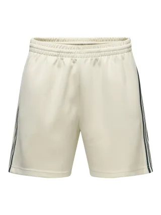 ONLY&SONS - ONSRIBER RLX S TRACK SHORT SWT Whitecap Gray - Gr. - M