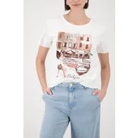 Monari T-Shirt Shirt City Regular fit mit City-Print