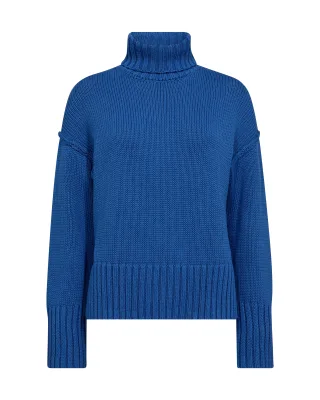 MOS MOSH - MMRola Bine Rollneck Knit blue lolite - Gr. - L