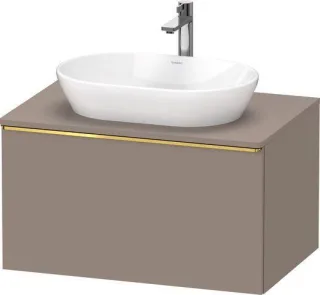 Duravit D-Neo Konsolenwaschtischunterbau wandhängend Basalt Matt 800x550x459 mm - DE4947034430000 DE4947034430000